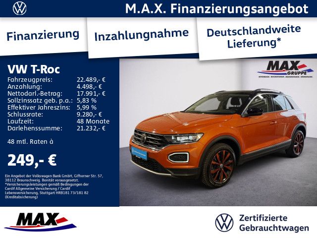 VW T-Roc 2.0 TDI DSG STYLE LED+NAVI+KAMERA+ACC+
