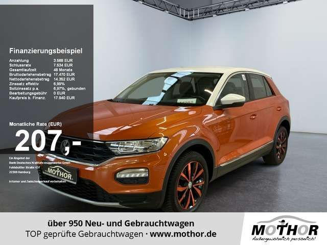 VW T-Roc Style 1.0 TSI ACC Sitzheizung Einparkhilfe