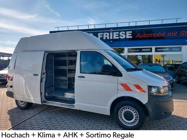 VW T5 Transporter Kasten Kombi Hoch dach lang Klima