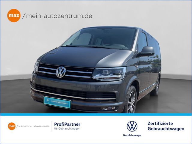 VW T6 Multivan 2.0 TDI Highline Alu LED Navi AHK ACC Leder Dynaudio Standh.
