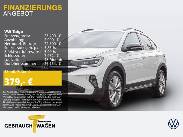 VW Taigo 1.0 TSI DSG MOVE GanzJR IQ.DRIVE NAVI IQ.LIGHT LM17