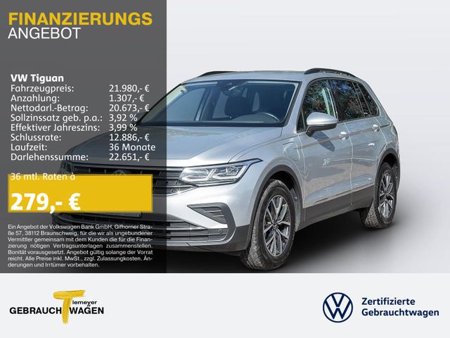 VW Tiguan 1.4 eHybrid LIFE MATRIX VIRTUAL NAVI AHK