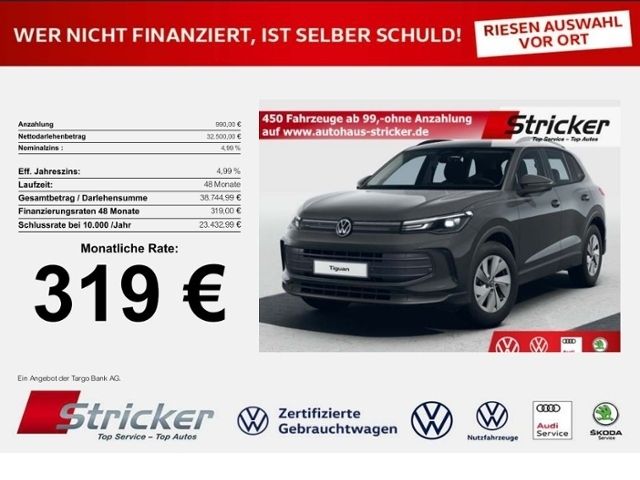 VW Tiguan 1.5 eTSI 130 PS DSG Kamera 12,9