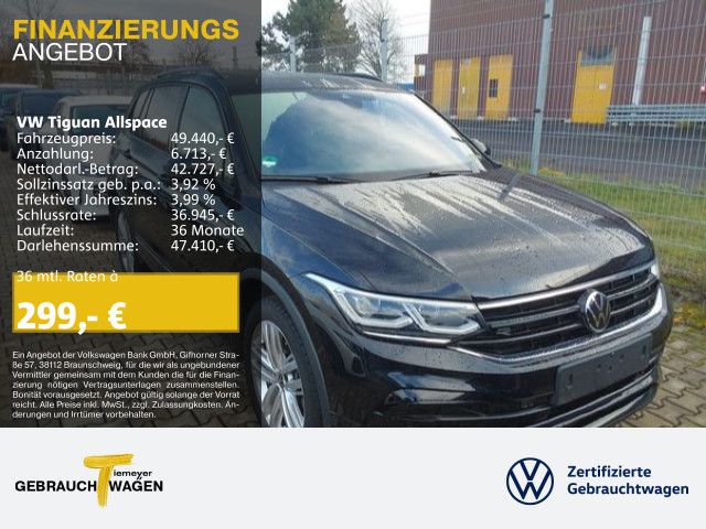 VW Tiguan Allspace 2.0 TSI DSG 4M R-LINE BLACK STYLE 7-SITZE PANO AHK ST.HEIZ