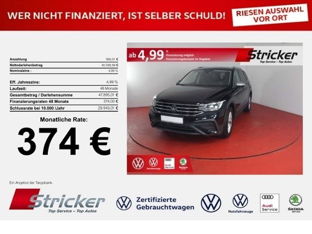 VW Tiguan Allspace Life 1.5 TSI 150 PS 7-Sitzer DS