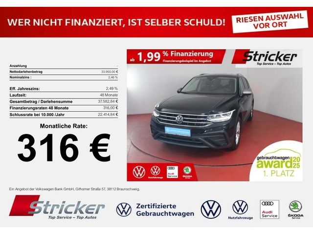 VW Tiguan Allspace Life 1.5TSI DSG 316,-ohne Anzahl