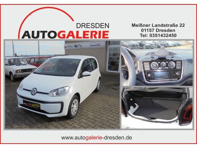 VW Up ! 1,0 48KW 5-türig, Klima,PDC,Radio,ZV mit FB,