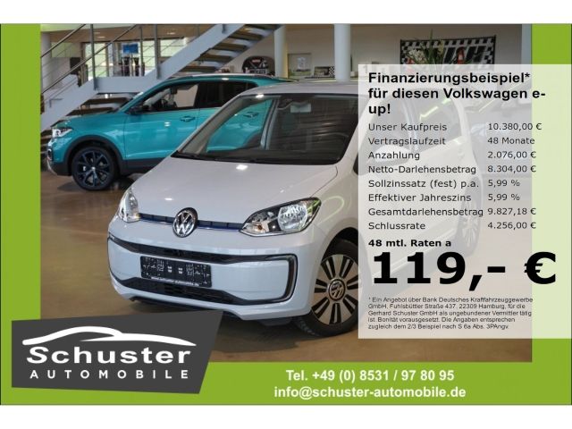 VW Up e-up! high*SHZ Klimaaut Maps+More-Dock Bluetoo