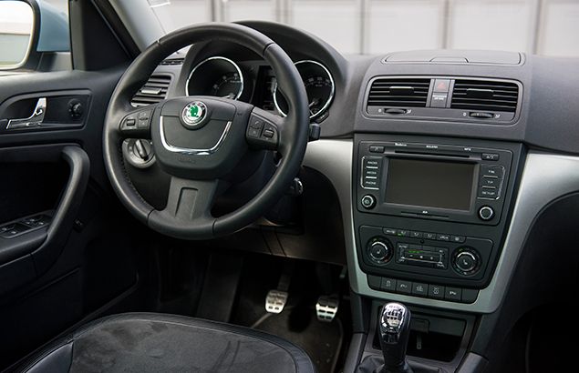 Skoda Yeti Kompakt-SUV in moderner Ausstattung